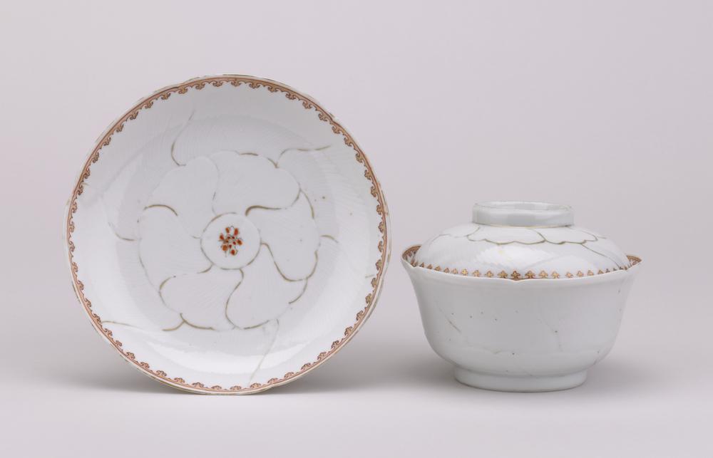 图片[1]-bowl; lid; saucer BM-Franks.693-China Archive